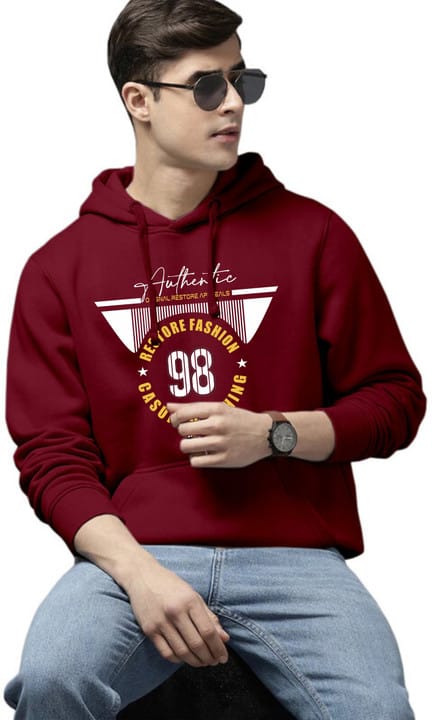 Premium Quality Phillips Cotton Hoodie [98-Merron]